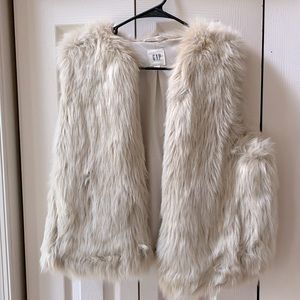Gap Faux Fur Coat